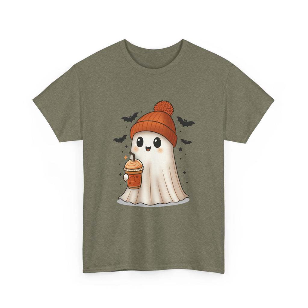 Pumpkin Spice GhostUnisex Heavy Cotton Tee