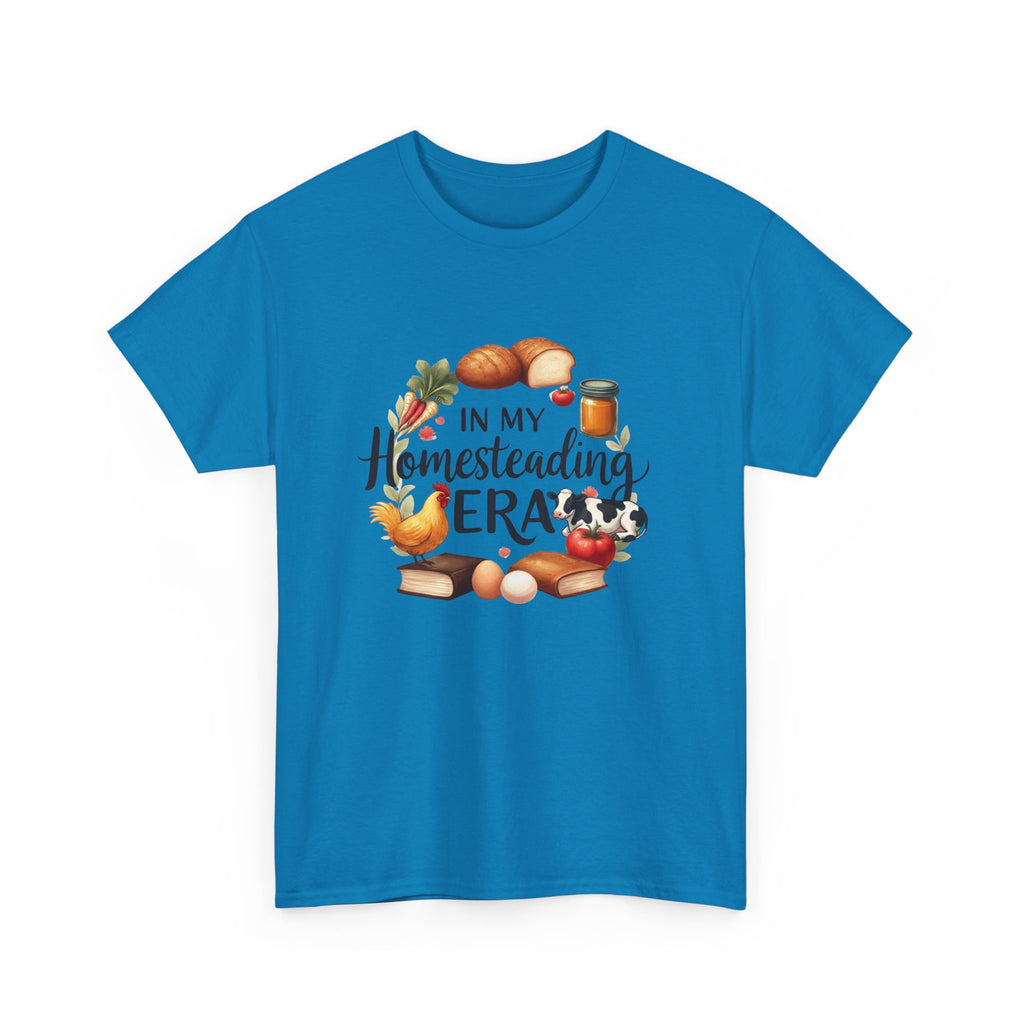 Homesteading Era Tee — Cute Bread, Chickens & Eggs Design