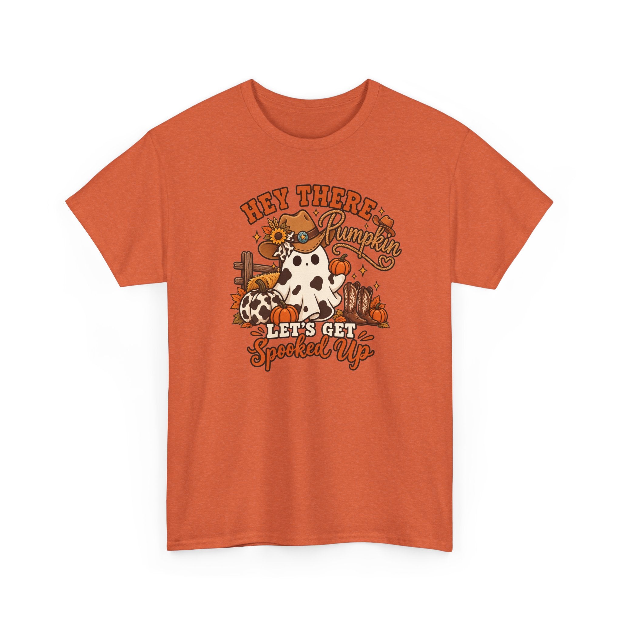 Hey There cute fall teeUnisex Heavy Cotton Tee