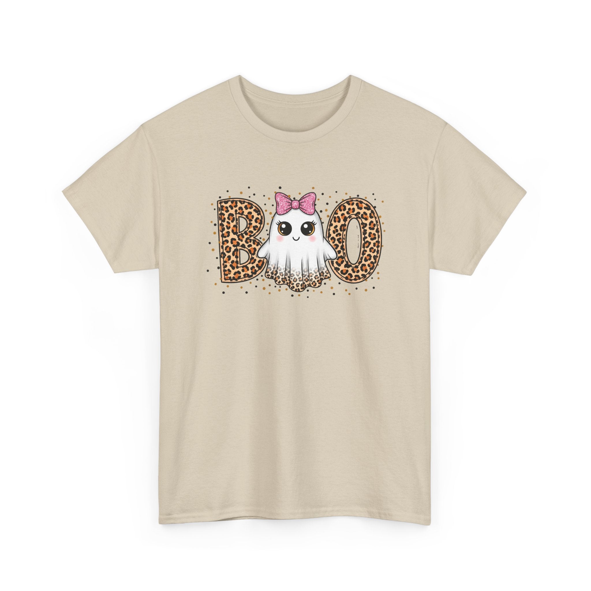 BOO -Cute Ghost Unisex Heavy Cotton Tee