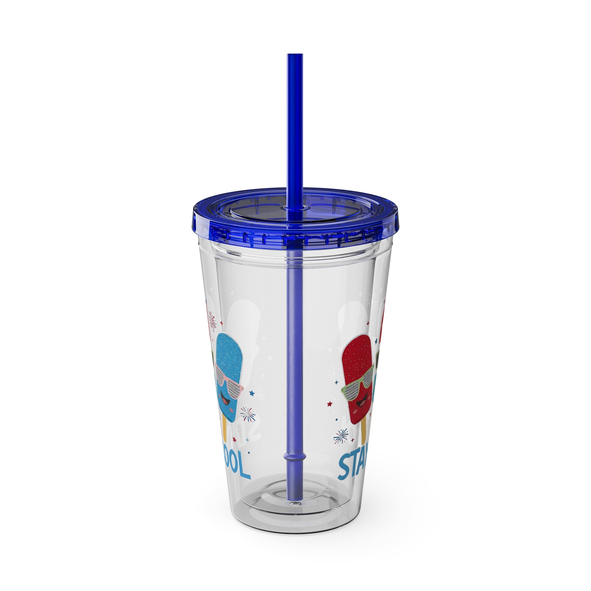 Sunsplash Tumbler with Straw, 16oz
