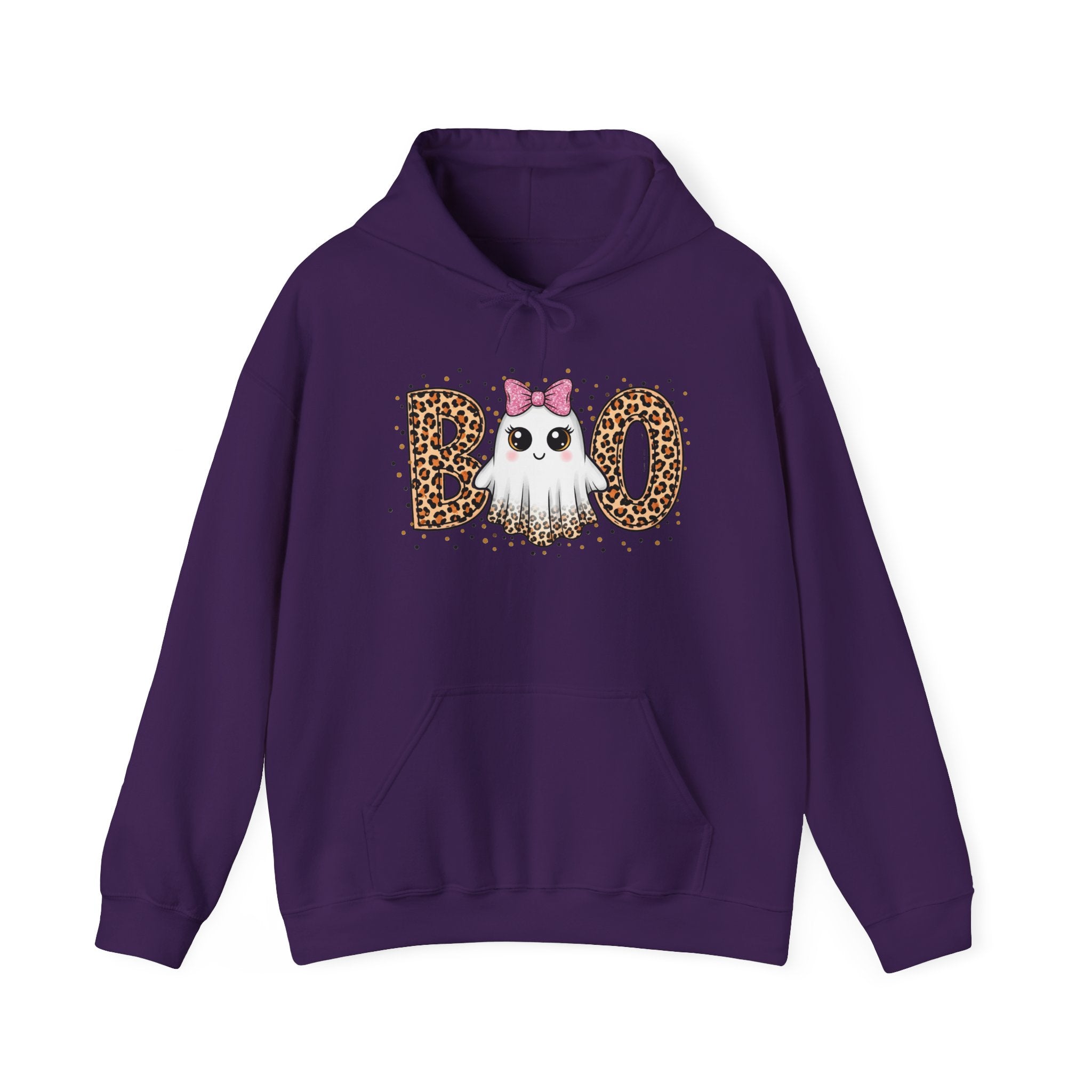 Boo ghost Unisex Heavy Blend™ Hooded Sweatshirt