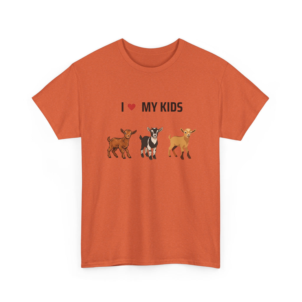 I ❤️ My Kids Cute Famr T-shirt