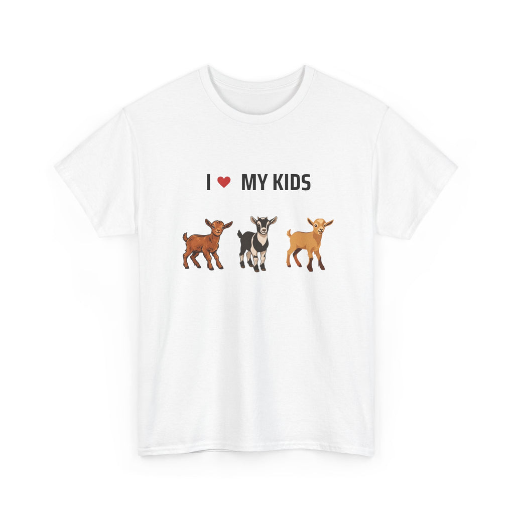 I ❤️ My Kids Cute Famr T-shirt