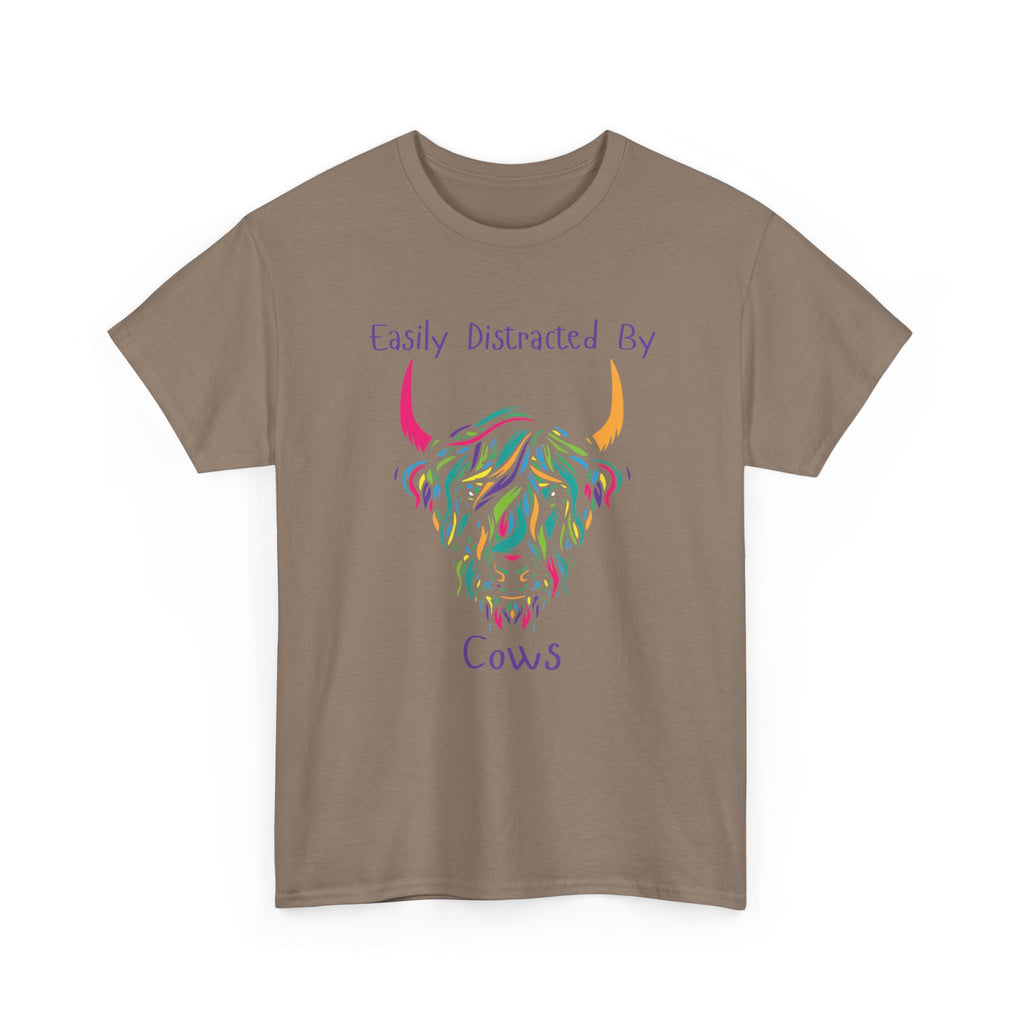 Easilty Distracted by Cows - rainbow