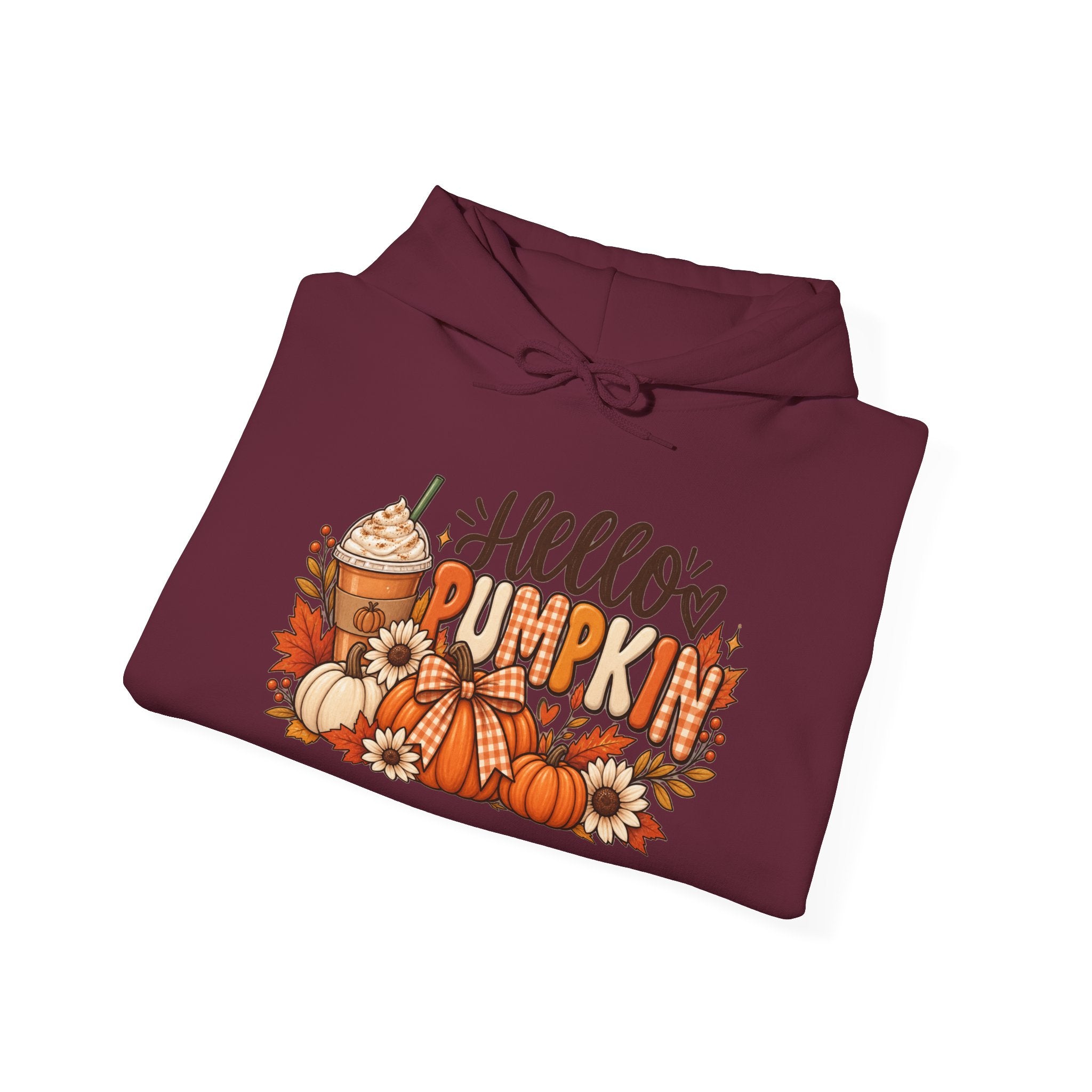 Hello Pumpkin Unisex Heavy Blend™ Hooded Sweatshirt