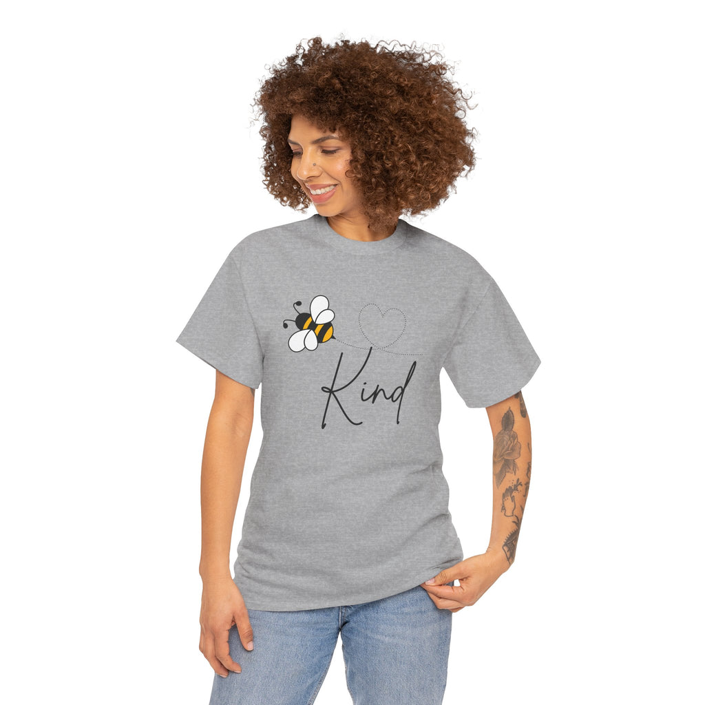 Kind Bee T‑Shirt — Minimalist Positive Message Tee