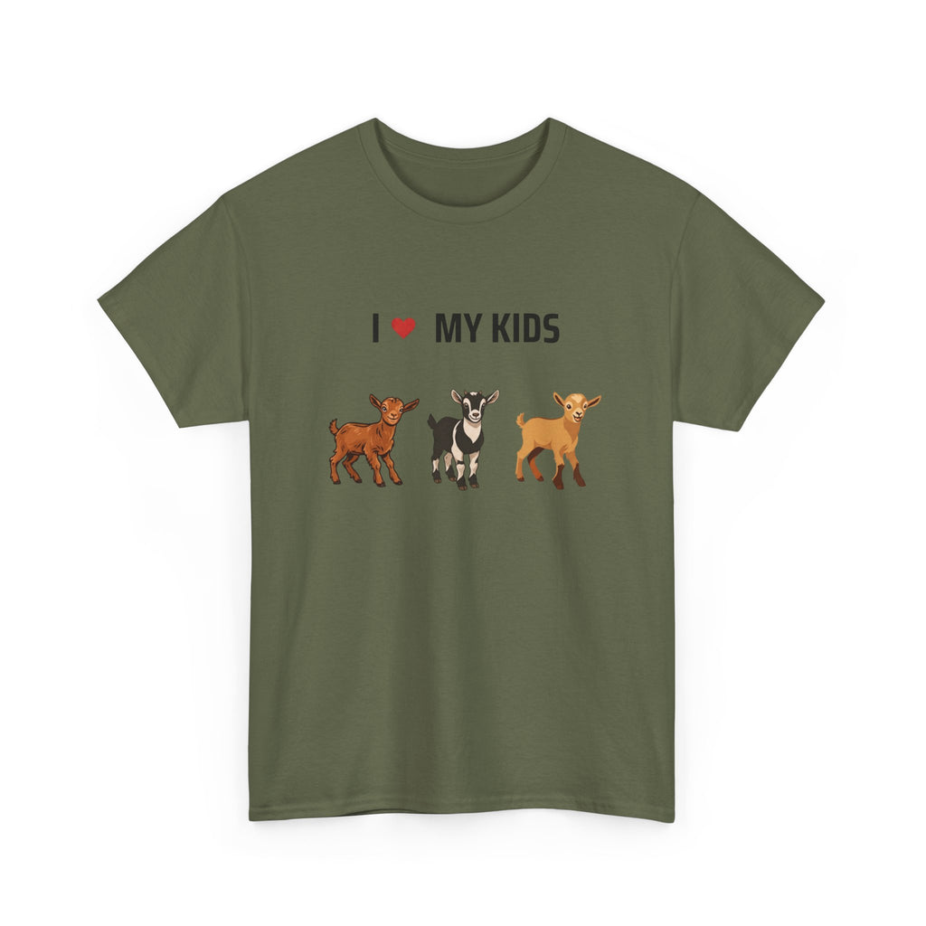I ❤️ My Kids Cute Famr T-shirt