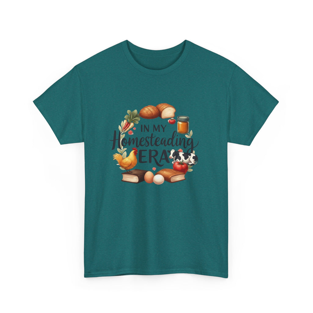 Homesteading Era Tee — Cute Bread, Chickens & Eggs Design