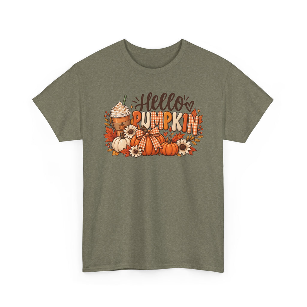 Hello Pumpkin Tee Unisex Heavy Cotton Tee