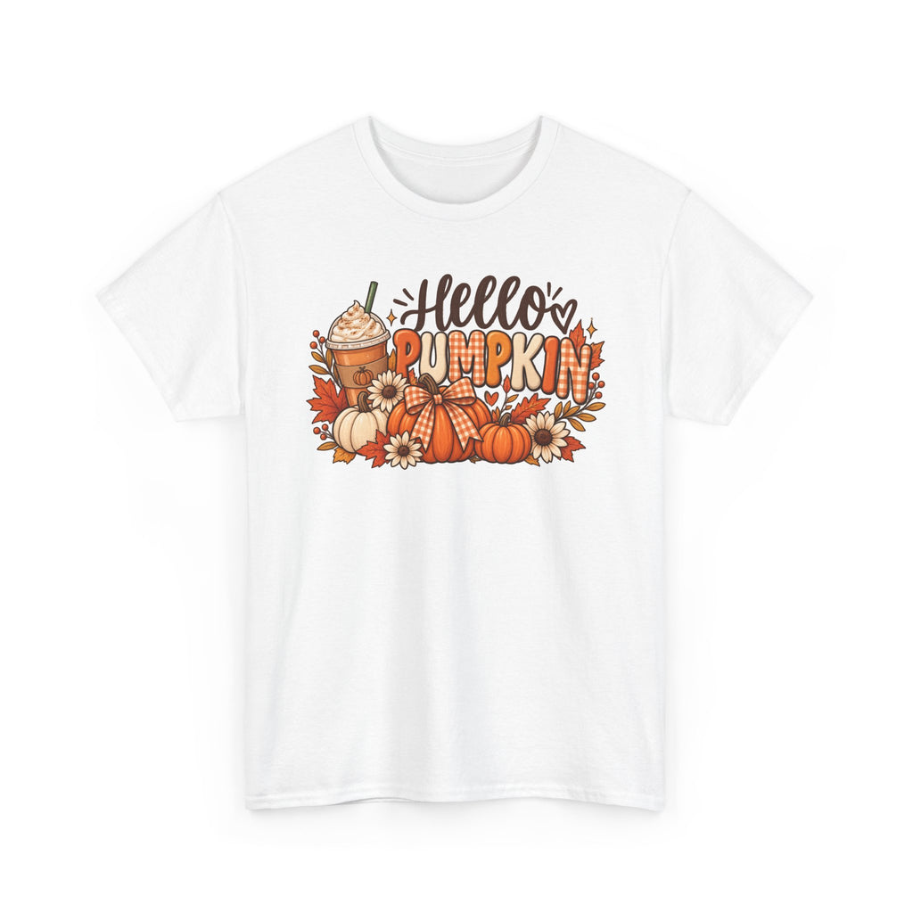 Hello Pumpkin Tee Unisex Heavy Cotton Tee