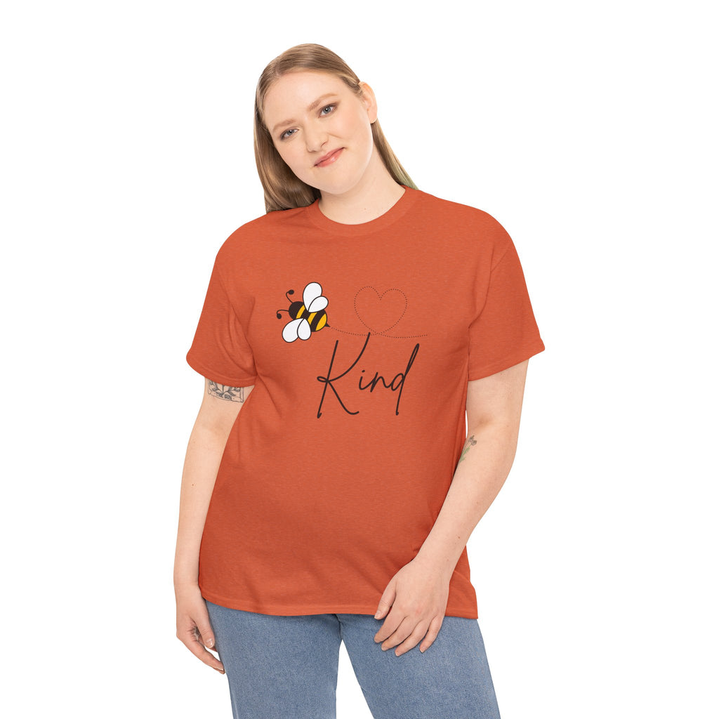 Kind Bee T‑Shirt — Minimalist Positive Message Tee