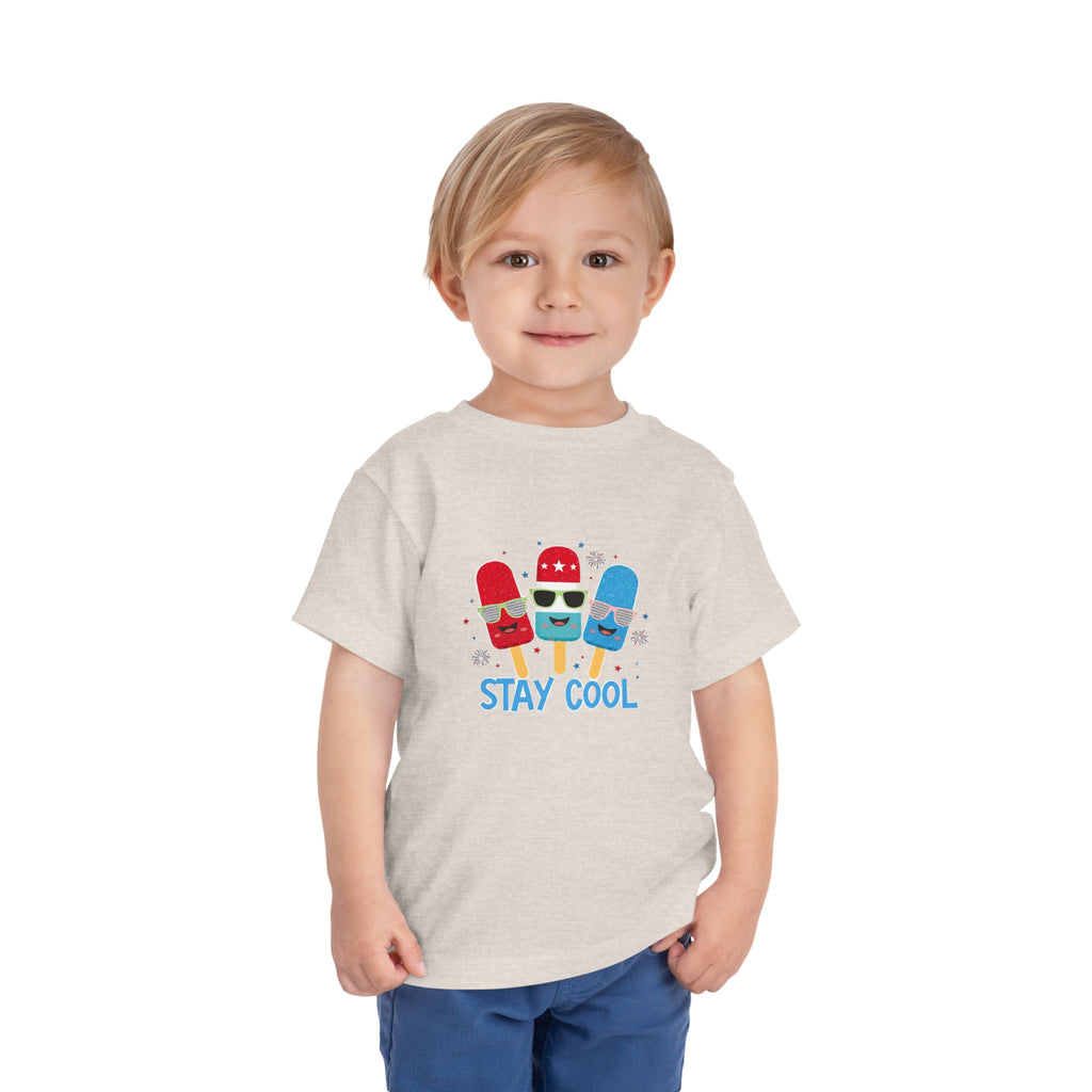 Stay Cool -Patriotic Toddler Tee