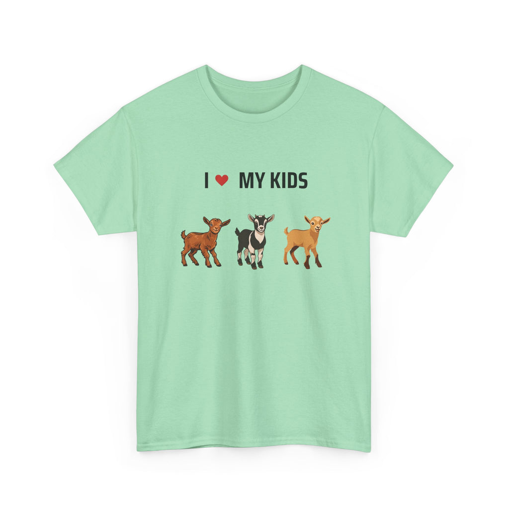 I ❤️ My Kids Cute Famr T-shirt