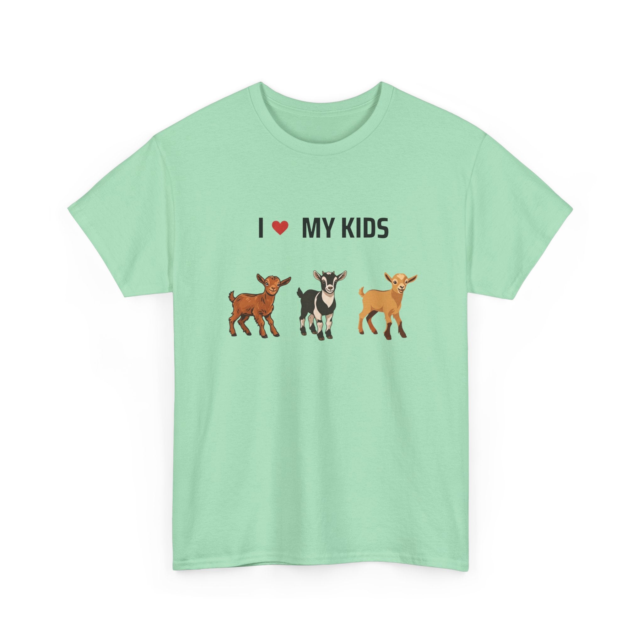 I ❤️ My Kids Cute Famr T-shirt