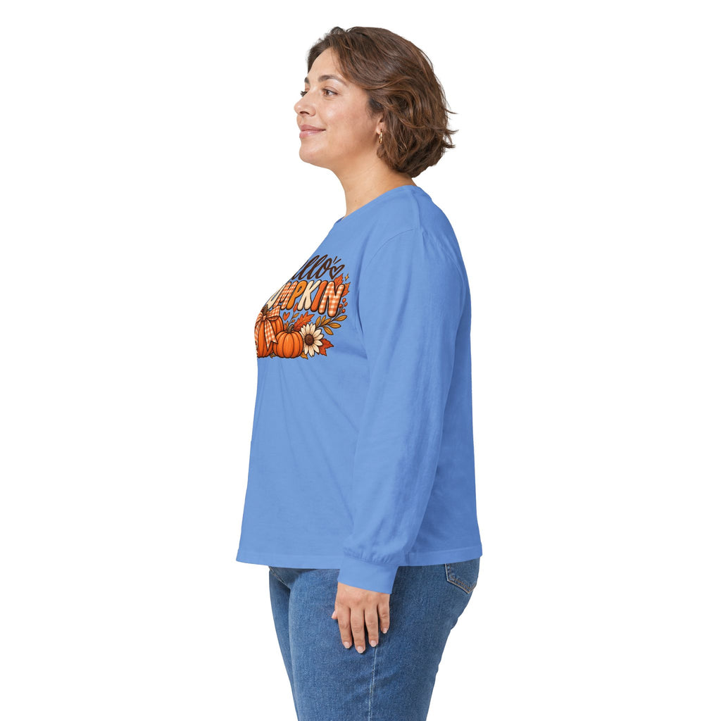 Hello pumpkin Ultra Cotton Long Sleeve Tee