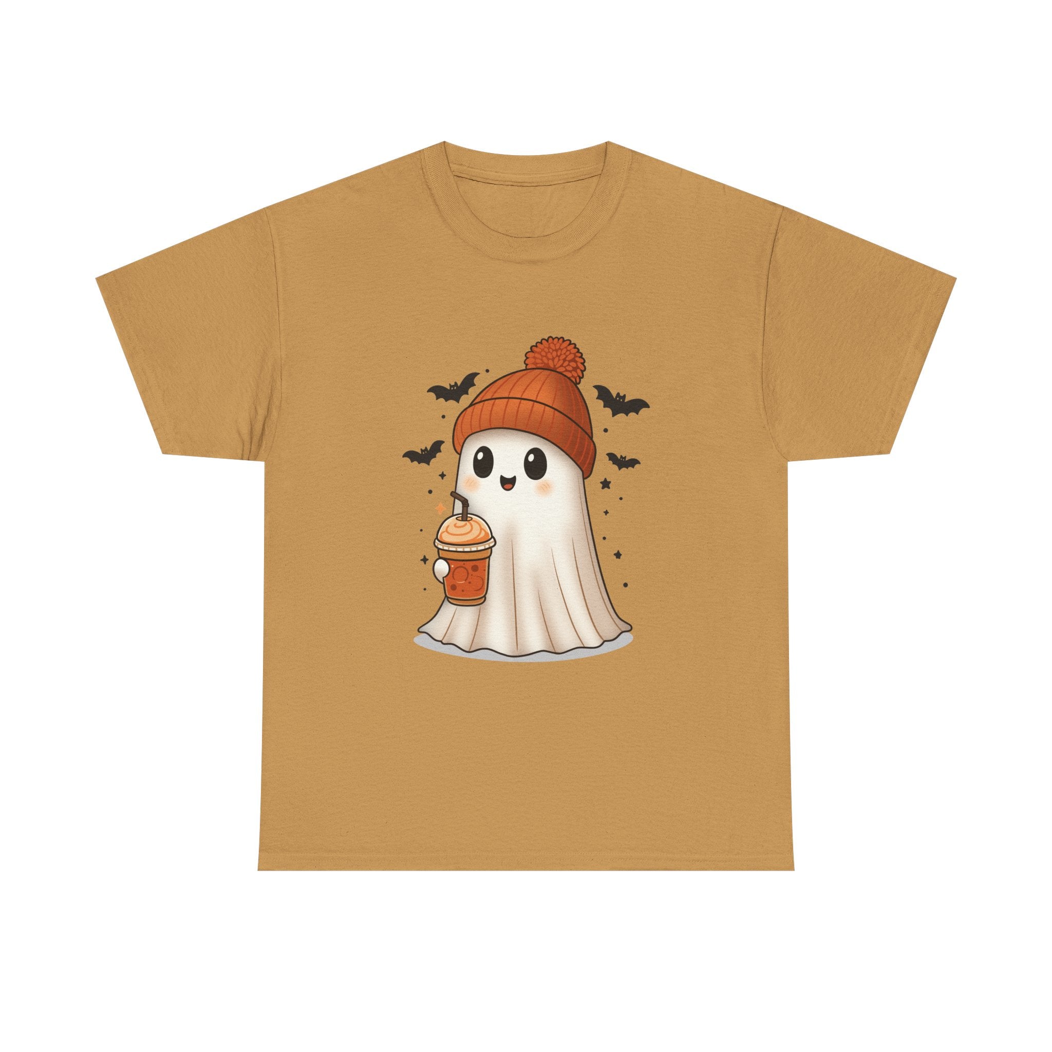 Pumpkin Spice GhostUnisex Heavy Cotton Tee