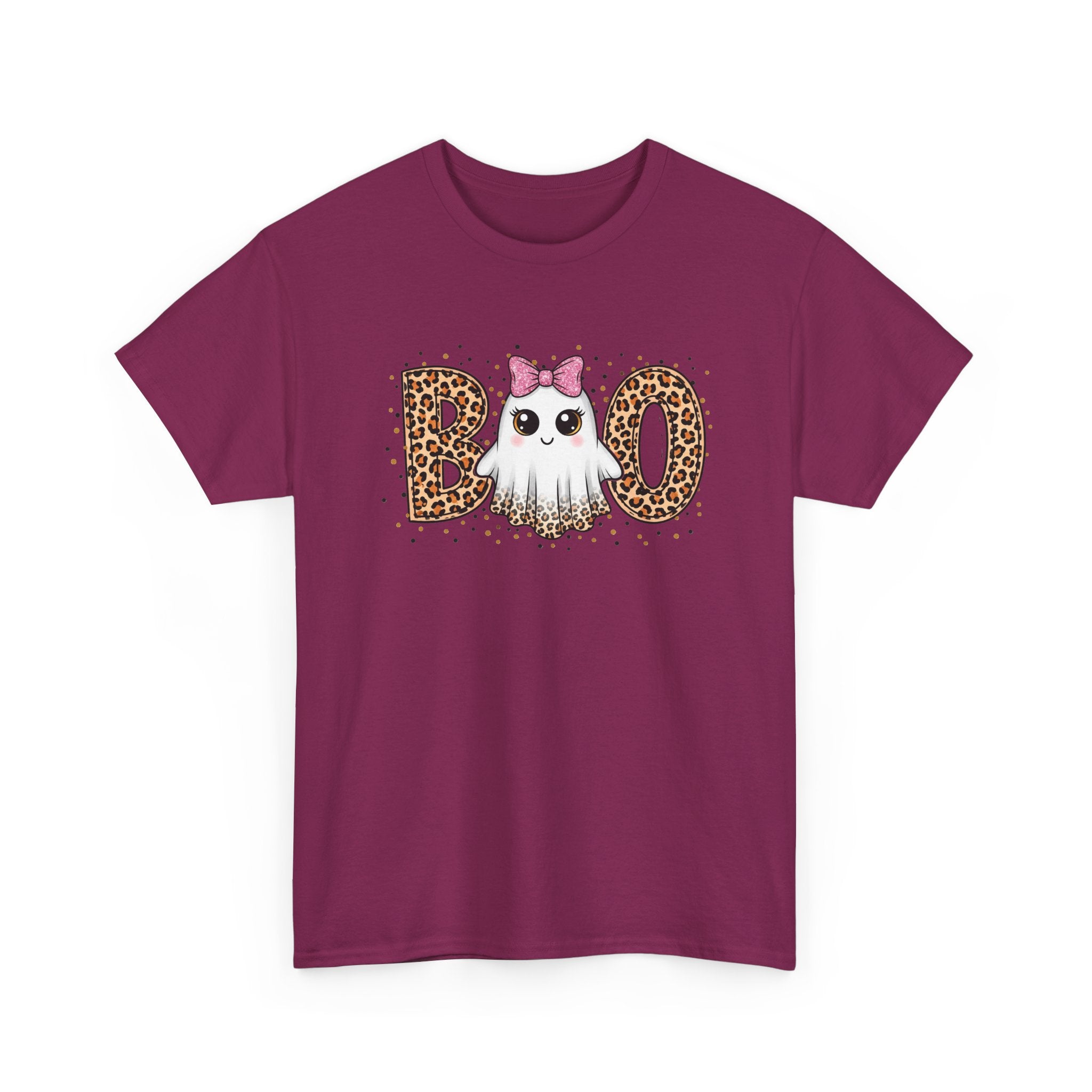BOO -Cute Ghost Unisex Heavy Cotton Tee