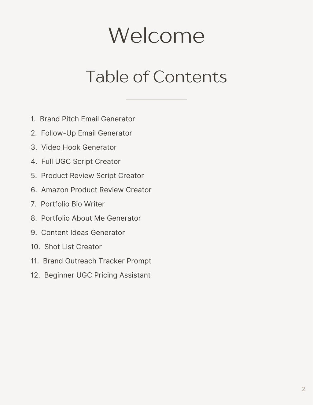 Beginner UGC Creator Starter Kit