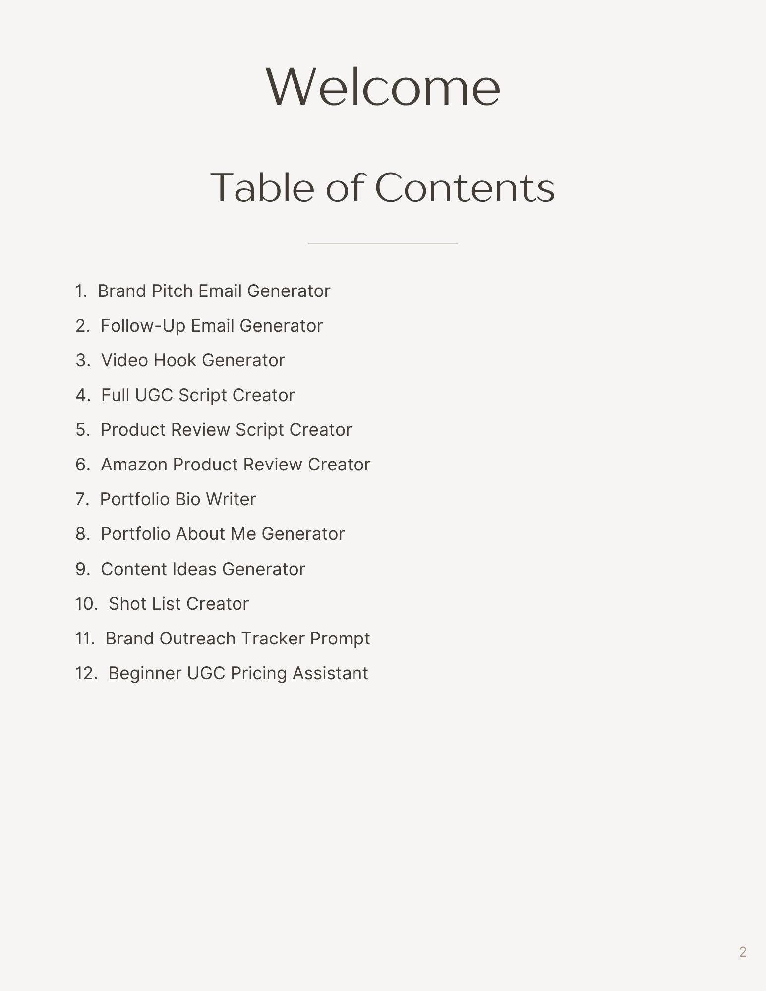 Beginner UGC Creator Starter Kit